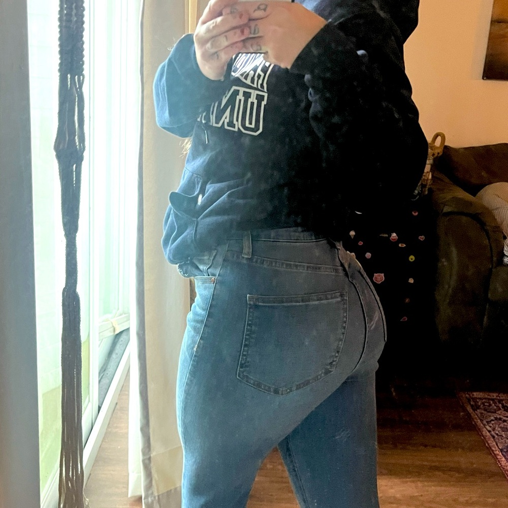 Forever 21 skinny jeans high waisted size 26